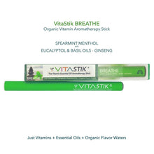 VitaStik Breathe Essential Oil Stick - Spearmint Menthol Aromatherapy - 4D's T&D Inc