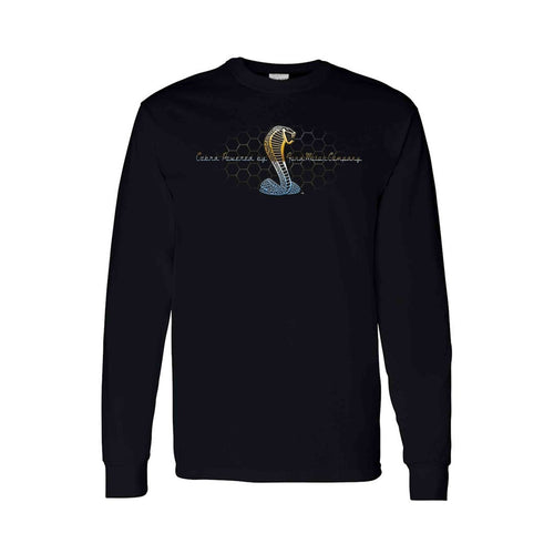 Unisex Long Sleeve Shirt Cobra Powered by Ford Motor T-Shirt - 4D's T&D Inc