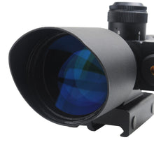 Hunting Rifle Optics Scope by CVLIFE 2.5-10 x 40e Red Green Illuminated Crosshair - 4D's T&D Inc