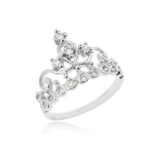 CZ CROWN RING - 4D's T&D Inc