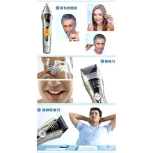 Rechargeable 7 in 1 Pro Barber Salon Hair Beard Cut Trimmer Clipper KEMEI KM-680A Cutter 110V-220V - 4D's T&D Inc