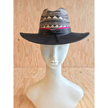 Women Fashion Hat Accordion Black Brim Panama Headwear - 4D's T&D Inc