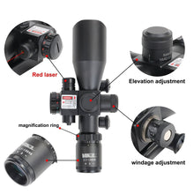 Hunting Rifle Optics Scope by CVLIFE 2.5-10 x 40e Red Green Illuminated Crosshair - 4D's T&D Inc