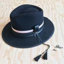 Headwear fashion Cordillera Fedora Hat - Black - 4D's T&D Inc