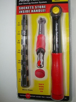 Seven Socket Ratchet Tool Set.  Item # 4DS10007 - ($7.95) - NOW $6.99 SALE - 4D's T&D Inc