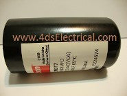 Motor Start Capacitor: 340-408 mfd (uf) 110-125 Vac - Part # 4DS340-90 - Price $7.20 - 4D's T&D Inc