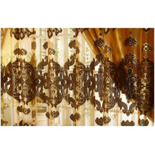 Fashion window Curtain Quality burnt-out fashion modern sheer curtains with blackout lining for windows - 4D's T&D Inc