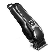 Razor Sharp Rechargeable Electric Hair Clipper Barber Salon Trimmer Beard Body Shaver Grooming LED Display Steel Blade Washable 110V 240V - 4D's T&D Inc