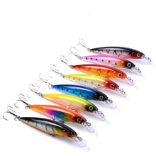 Fishing Minnow Lures Sets 43Pcs/set Mixed Models Fishing Lures 43 Clolor Mix Minnow Lure Crank Bait Tackle - 4D's T&D Inc
