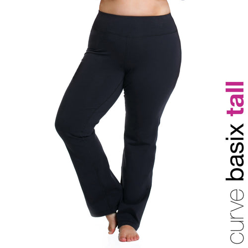 Curve Basix Straight Leg Tall Pant Athletic - 4D's T&D Inc