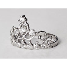 CZ CROWN RING - 4D's T&D Inc