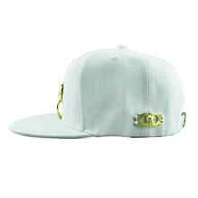 White Snapback Hat - 4D's T&D Inc