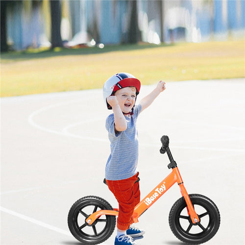 IBASE TOY No-Pedal Balance Bike for Kids Sport Walking Bicycle With Adjustable Handlebar - 4D's T&D Inc