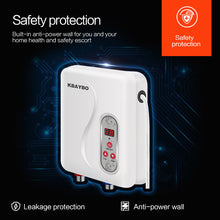 Tankless Electric Water Heater 7000W Instantaneous Hot Water Electric Heating 3 seconds for hot Water - 4D's T&D Inc