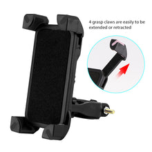 Powstro Universal 360 Rotating Bicycle Bike Phone Holder Handlebar Clip Stand Mount Bracket For iphone Smart Mobile Cellphone - 4D's T&D Inc