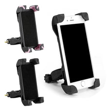 Powstro Universal 360 Rotating Bicycle Bike Phone Holder Handlebar Clip Stand Mount Bracket For iphone Smart Mobile Cellphone - 4D's T&D Inc