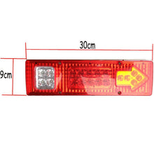 Two Pieces Turn Signal Running Tail Light 19-LED Trailer Truck RV ATV White-Amber-Red - 4D's T&D Inc