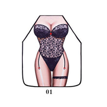 Deal for Funny novelty BBQ party cooking apron Naked men women sexy rude cheeky kitchen apron - 4D's T&D Inc