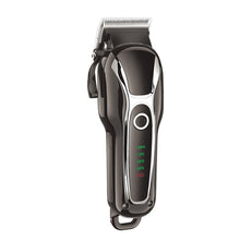 Razor Sharp Rechargeable Electric Hair Clipper Barber Salon Trimmer Beard Body Shaver Grooming LED Display Steel Blade Washable 110V 240V - 4D's T&D Inc