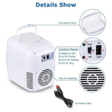 Car Truck Mobile Fridge Multi-Function Refrigerator Mini Portable 4L Cooler Freezer Warmer Environmental Family Fridge Appliance - 4D's T&D Inc