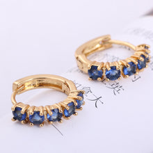 Girls Women Rhinestone Earrings Ear Hook Stud Jewelry BU 1 Pair - 4D's T&D Inc