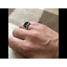 Dark Ruby Titanium Steel Ring Men and Women Fashion Jewelry - 4D's T&D Inc