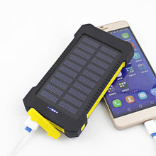 Solar Phone Charger PowerBank DCAE Real 10000mAh Power Bank Waterproof Shock drop resistance Dual USB Travel  For Android smart phone - 4D's T&D Inc