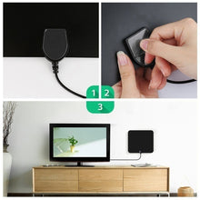Bargain Deal HDTV Digital TV Amplified 10 Feet Cable Indoor Antenna 25 Miles Long Range for Signal Enhancement - 4D's T&D Inc