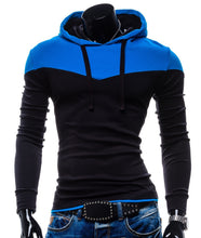 Men's Fashion Hoodies Slim Stitching Color hooded Pullover Sweatshirts winter Spring top 4DS-189MHS - 4D'S T&D Inc - 4D's T&D Inc