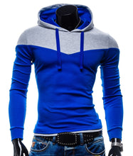 Men's Fashion Hoodies Slim Stitching Color hooded Pullover Sweatshirts winter Spring top 4DS-189MHS - 4D'S T&D Inc - 4D's T&D Inc