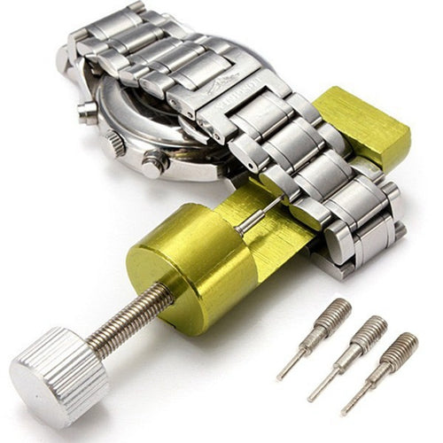 Watch Repair tool Watch Band Link Pin Remover All-metal Strap Link Remover (Size: 3 Pins) - 4D's T&D Inc