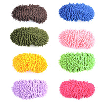 2 pcs Dusting Cleaning Foot Shoes Mop Slipper Floor Cleaner Purple - 4D's T&D Inc