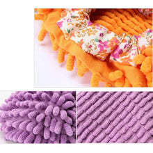 2 pcs Dusting Cleaning Foot Shoes Mop Slipper Floor Cleaner Purple - 4D's T&D Inc