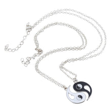 1Set Best Friends Ying Yang Necklaces Taiji Bagua Charm Pendant Necklaces - 4D's T&D Inc