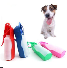 Pet Care portable Water bottle 250ML Outdoor Portable Pet Dog Water Bottles Fordable Tank Drinking Design Travelling Bowl Feeding - 4D's T&D Inc