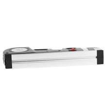 GD Multipurpose Laser Level Horizontal Vertical Line 8FT+Measure Tape Ruler Aligner Tool GN - 4D's T&D Inc