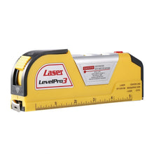 GD Multipurpose Laser Level Horizontal Vertical Line 8FT+Measure Tape Ruler Aligner Tool GN - 4D's T&D Inc