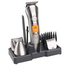 Rechargeable 7 in 1 Pro Barber Salon Hair Beard Cut Trimmer Clipper KEMEI KM-680A Cutter 110V-220V - 4D's T&D Inc