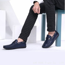 Big Size 38~45 High Quality Genuine Leather Men Shoes Soft Moccasins Loafers Fashion Brand Men Flats Comfy Driving Shoes -4DS-172MMS - 4D's T&D Inc