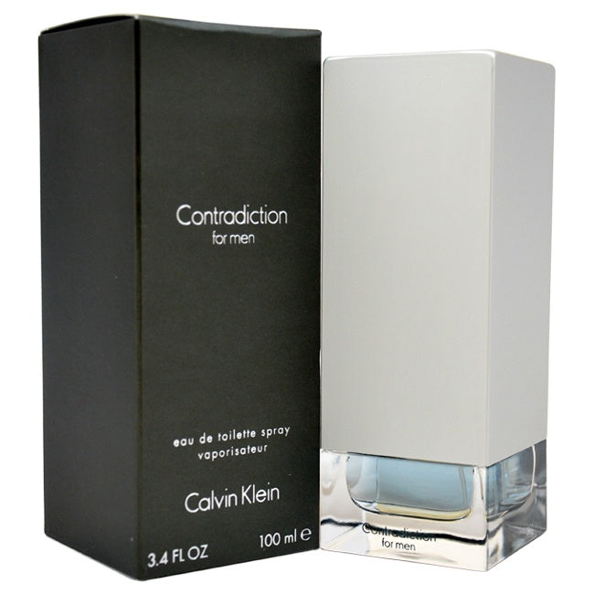 Contradiction by Calvin Klein for Men - 3.4 oz EDT Spray - 4D's T&D Inc
