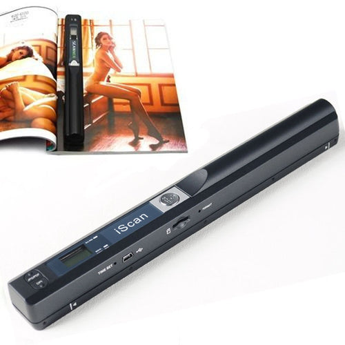 I Scan 900DPI Portable Scan Handheld Cordless Documet Photo A4 Book Scanner - 4D's T&D Inc