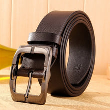 Men's Faux Leather Belt. Stylish Leather Waistband Belt. - 4D's T&D Inc