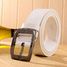 Men's Faux Leather Belt. Stylish Leather Waistband Belt. - 4D's T&D Inc