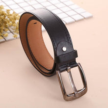 Men's Faux Leather Belt. Stylish Leather Waistband Belt. - 4D's T&D Inc