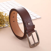 Men's Faux Leather Belt. Stylish Leather Waistband Belt. - 4D's T&D Inc