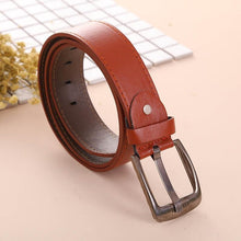 Men's Faux Leather Belt. Stylish Leather Waistband Belt. - 4D's T&D Inc