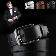 Men's Faux Leather Belt. Stylish Leather Waistband Belt. - 4D's T&D Inc