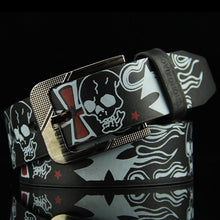 Men's Faux Leather Belt. Stylish Leather Waistband Belt. - 4D's T&D Inc