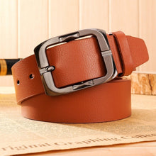 Men's Faux Leather Belt. Stylish Leather Waistband Belt. - 4D's T&D Inc