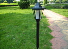 Outdoor Solar Power LED Path Way Wall Landscape Mount Garden Fence Lamp Light TR - 4D's T&D Inc